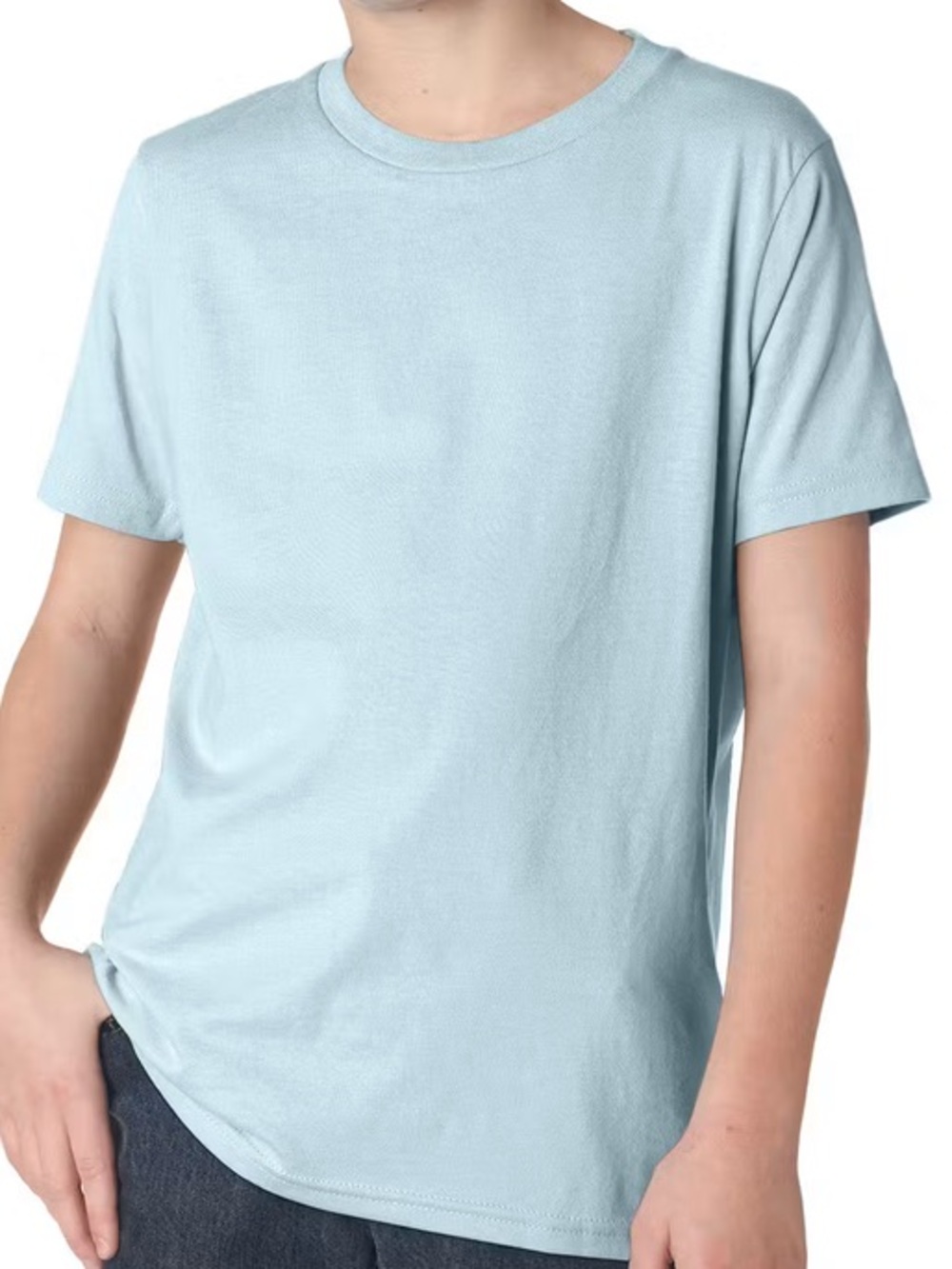 Next Level Apparel Youth S 6/7 Light Blue Tee